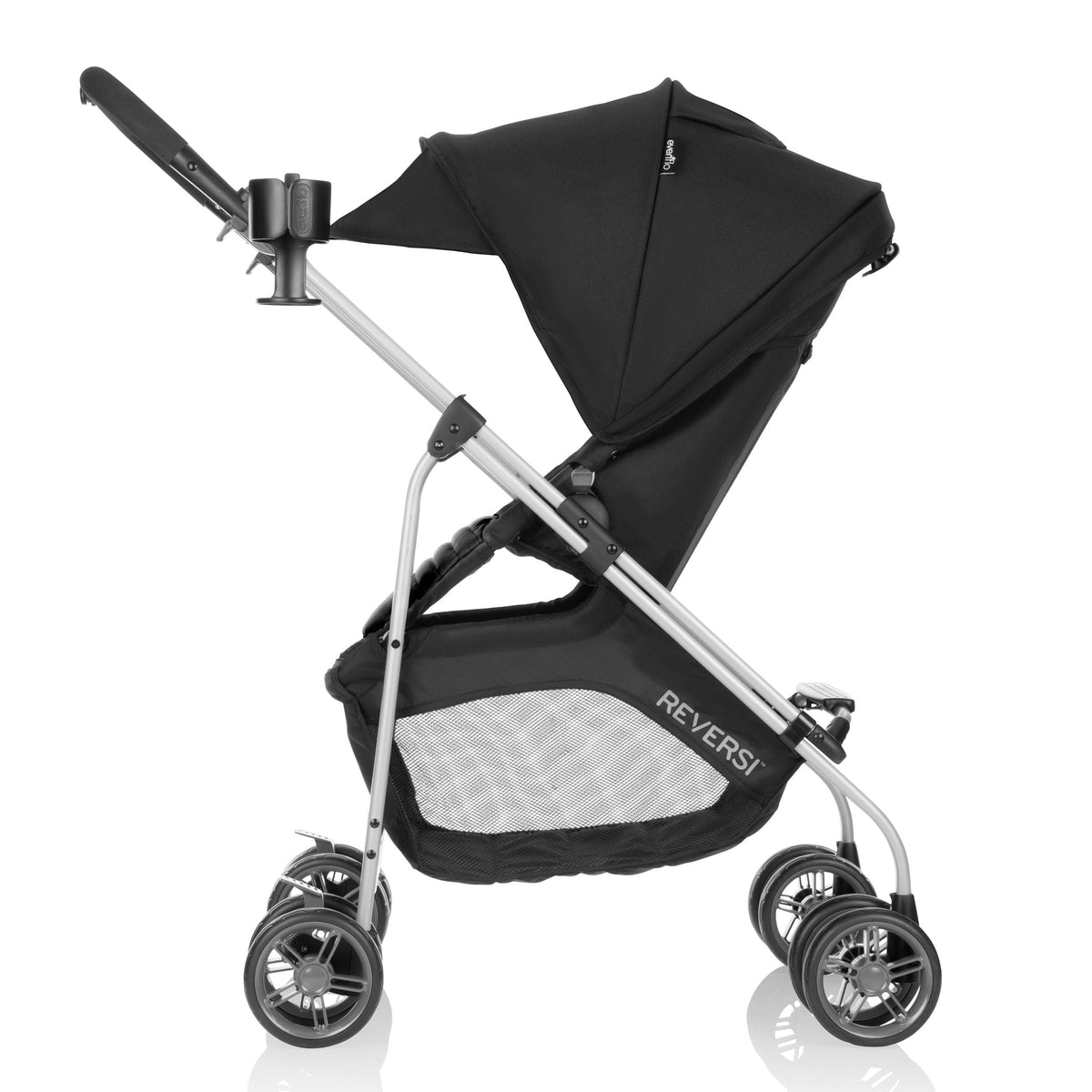 Evenflo Reversi Reversible Stroller, Black