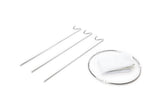 Fox Run Jelly Strainer Set with Metal Stand & Reusable Bag