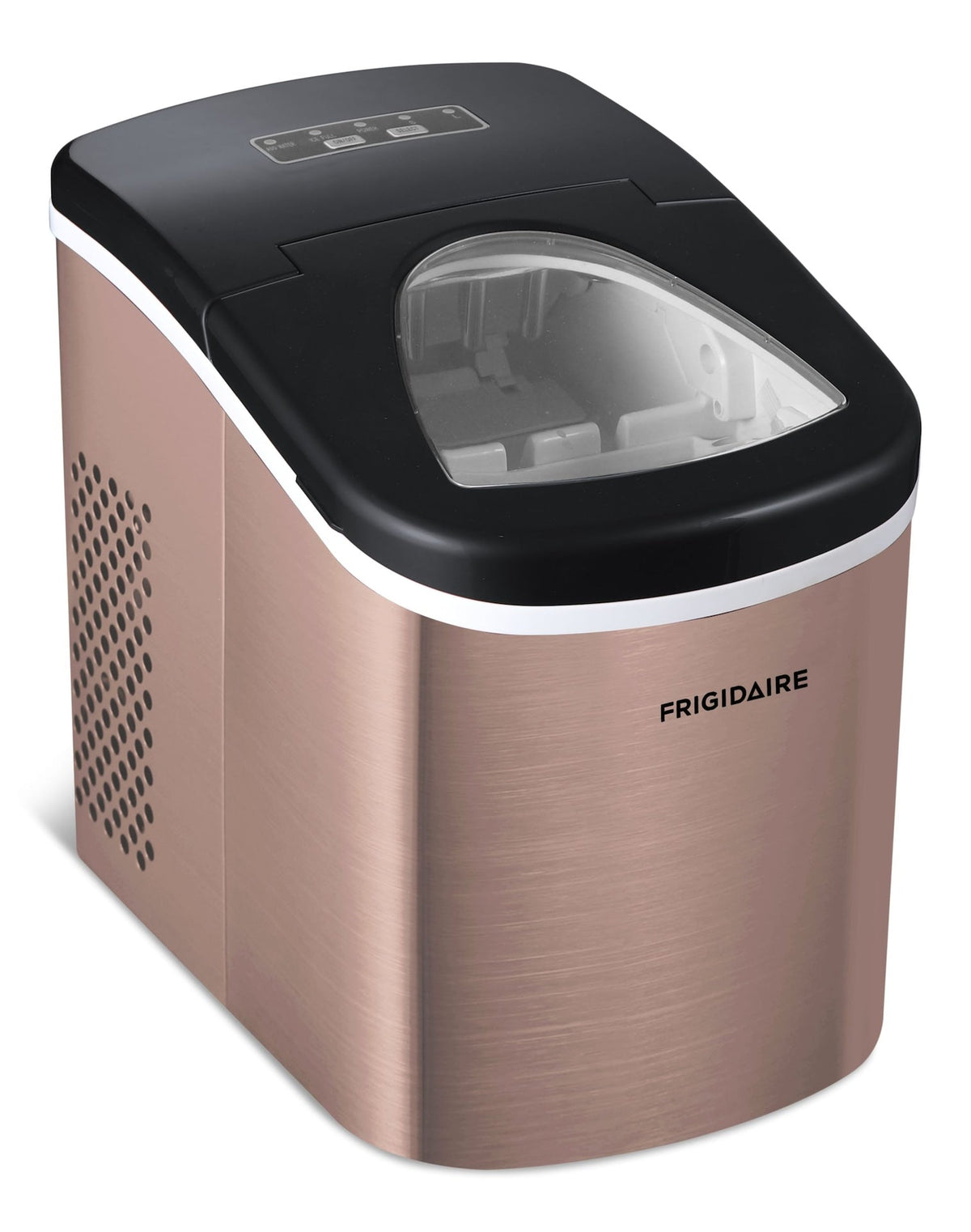 Frigidaire Stainless Steel Bullet Ice Maker, Copper, 2.3-Qt, 26-lb/day