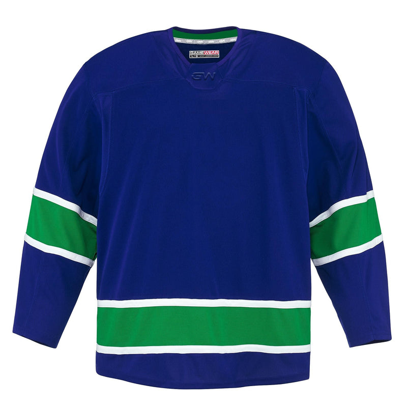 Gamewear 8500 Pro Team Hockey Jersey, Senior, Vancouver Canucks Home Colours, Various Sizes