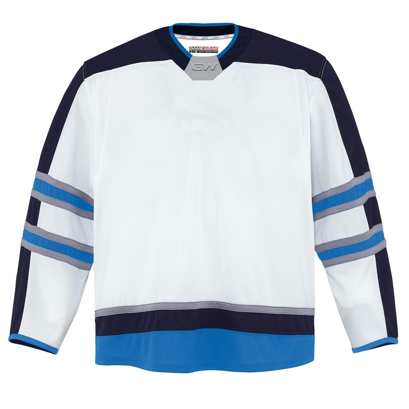 Gamewear 8500 Pro Team Hockey Jersey, Senior, Winnipeg Jets Away Colours, Various Sizes