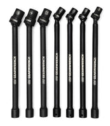 GearWrench 3/8-in Drive Impact Extension Socket Set, 7-pc, 3/8-in, Metric