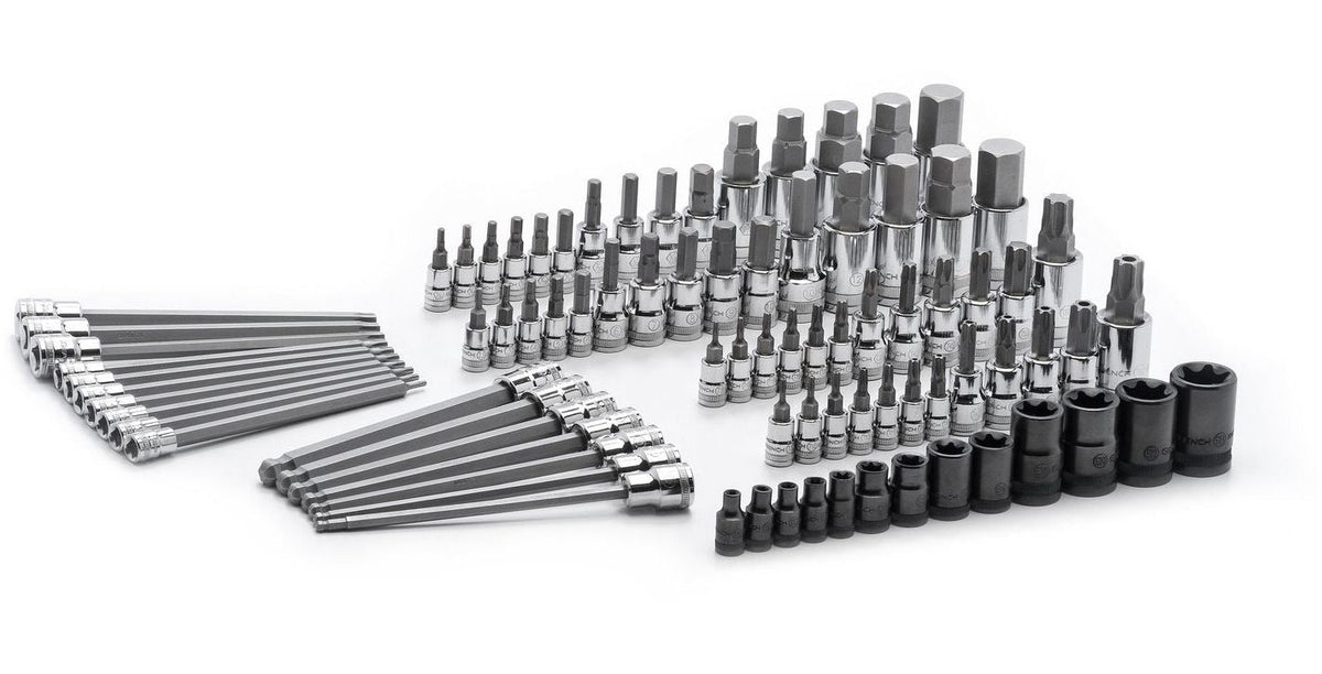 GearWrench Bit Socket Set, 84-pc, SAE/Metric