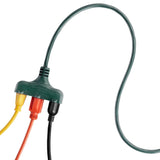 Globe Electric 50-ft 14/3 Outdoor Power Cord with Wireless Remote & 3 Grounded Outlets, Green