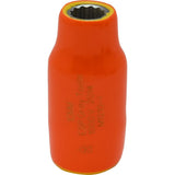Gray Tools 1/2-in Drive Standard Length Socket, Assorted Sizes, Metric, 12 Point, 1000V Insulated