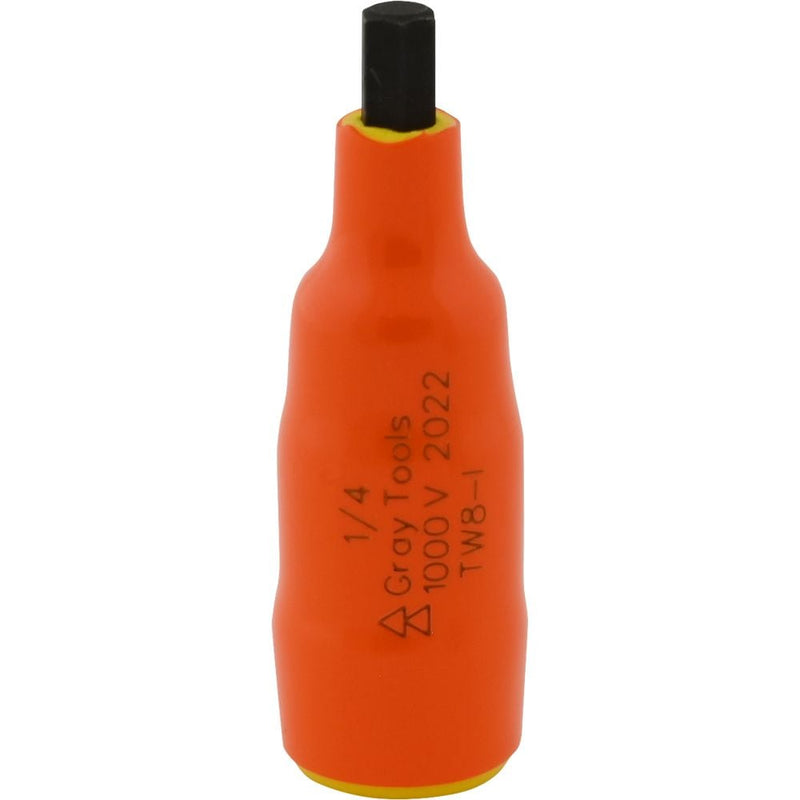 Gray Tools 3/8-in Drive Standard Length Hex Head, Assorted Sizes, SAE, 1000V Insulated