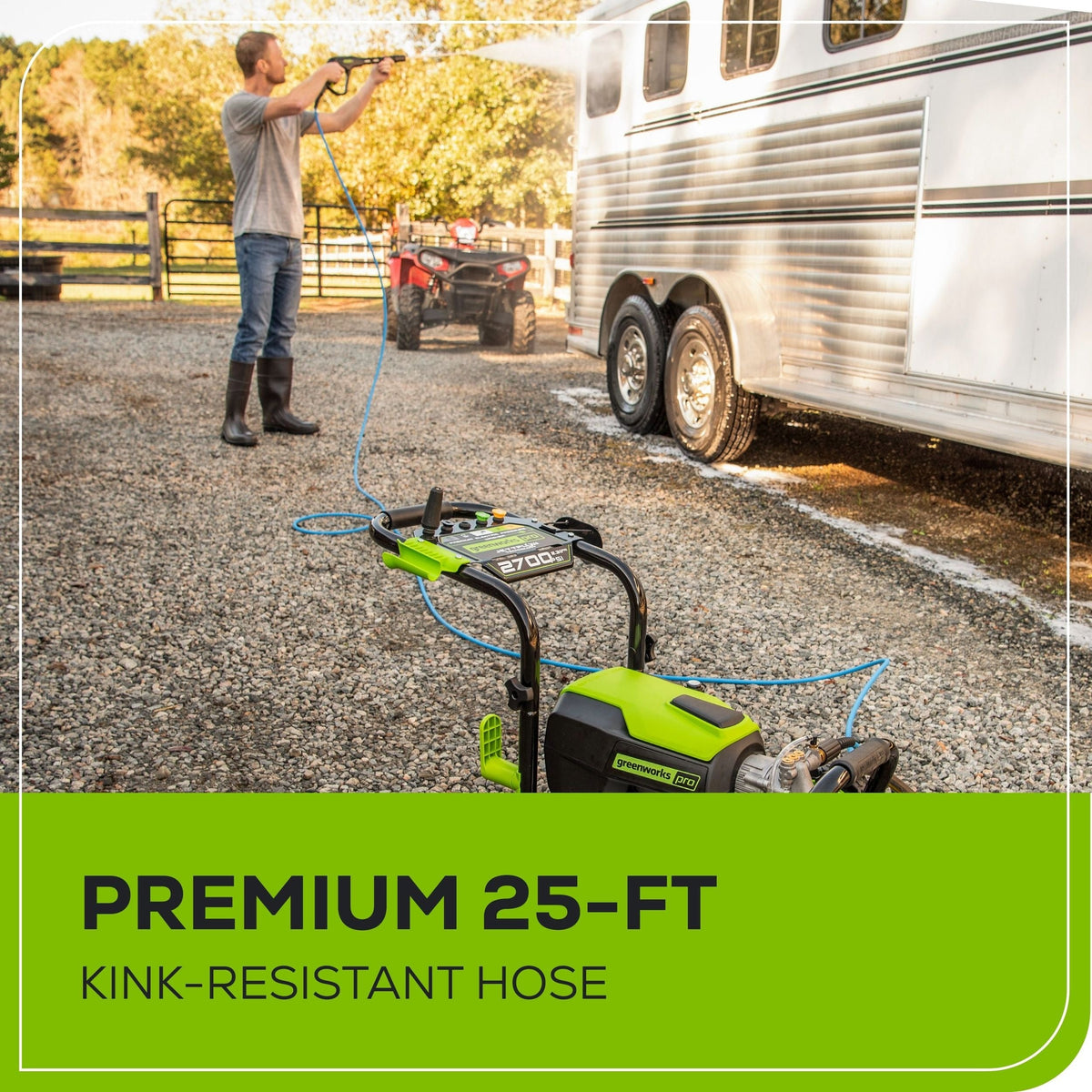 Greenworks 2700PSI 1.2GPM Electric Pressure Washer