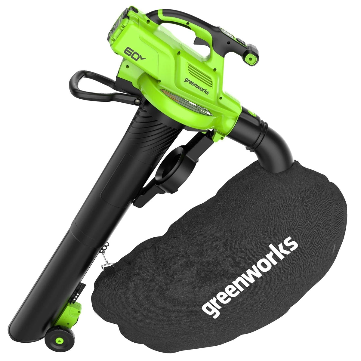 Greenworks 60V 520 CFM/240 MPH Blower Vacuum with 4Ah Battery