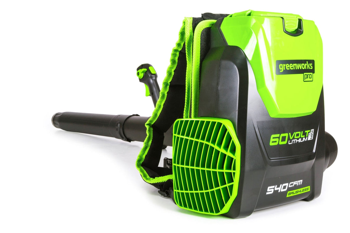 Greenworks Pro 60 V 160 MPH - 540 CFM Lithium-ion Backpack Leaf Blower, Tool Only