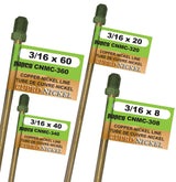 H. Paulin CNMC308 Nickel Brake Line, European, 8 x 3/16-in Please make sure this part fits your need