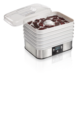 Hamilton Beach Digital Food Dehydrator with Adjustable Thermostat, Grey