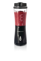 Hamilton Beach Personal Creations Single-Serve Blender with Travel Jar, Black, 414mL