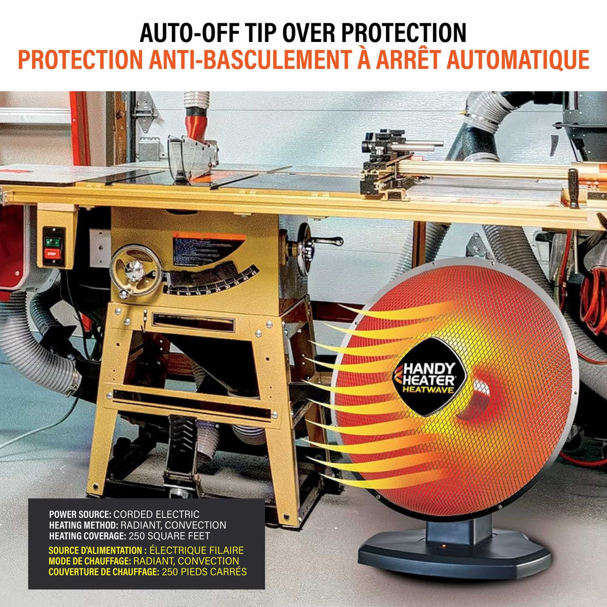 Handy Heater Heatwave Space Heater