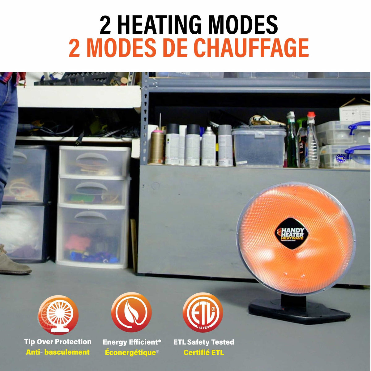 Handy Heater Heatwave Space Heater