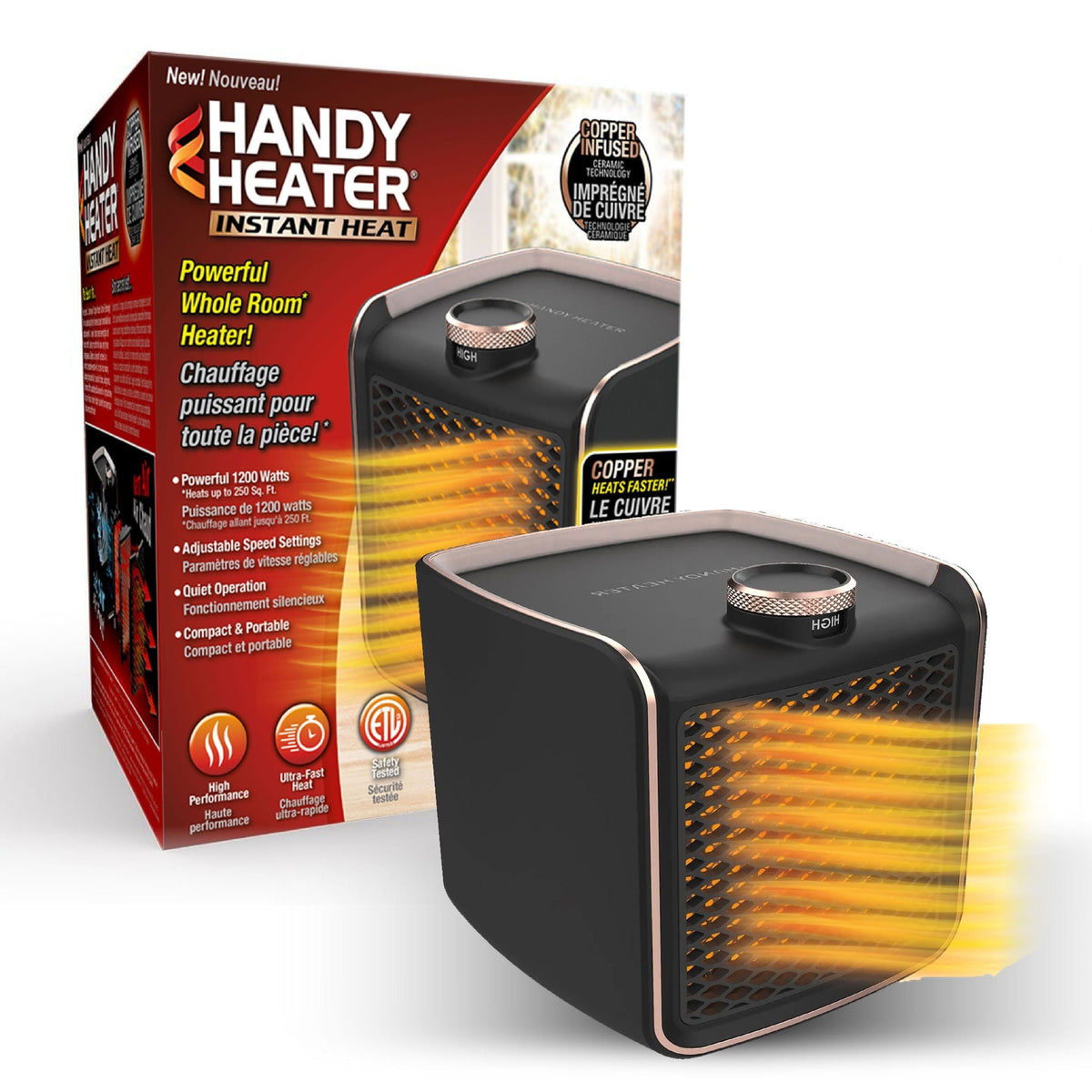 Handy Heater Instant Heat Personal Heater