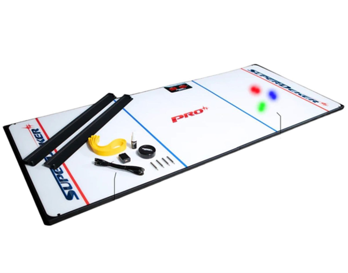 HockeyShot SuperDeker PRO Advanced Hockey Training System, 2-Panel with App