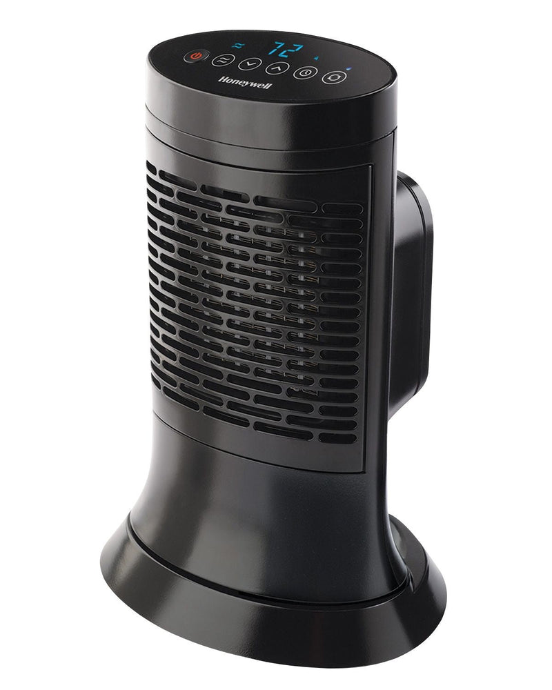 Honeywell HCE351C Digital Mini-Tower Ceramic Space Heater, 1500W, Black