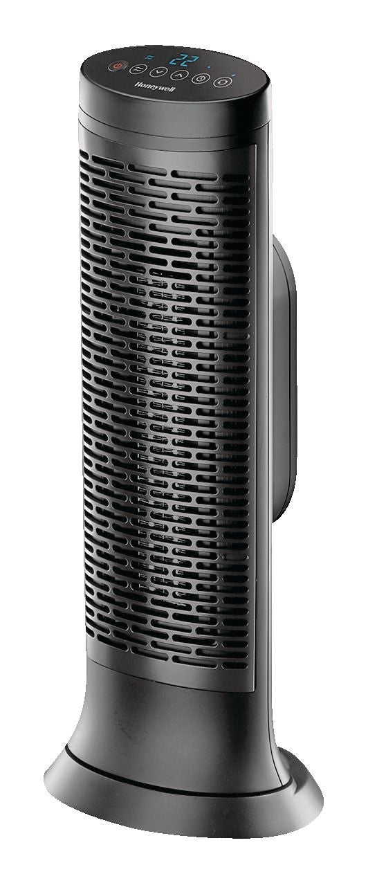 Honeywell HCE352C Digital Tower Ceramic Space Heater withThermostat, 1500W, Black
