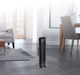 Honeywell HCE352C Digital Tower Ceramic Space Heater withThermostat, 1500W, Black