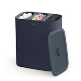 Joseph & Joseph Tota Trio Laundry Hamper Separation Basket, Black, 90-L