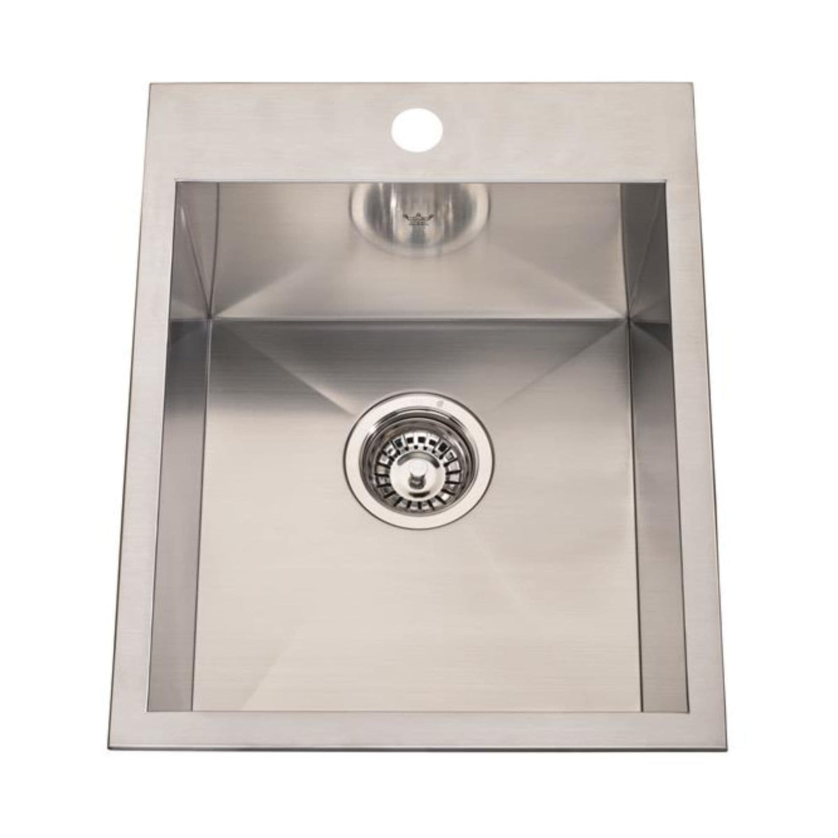Kindred 1-Hole/1-Bowl Dual Mount Stainless Steel Sink