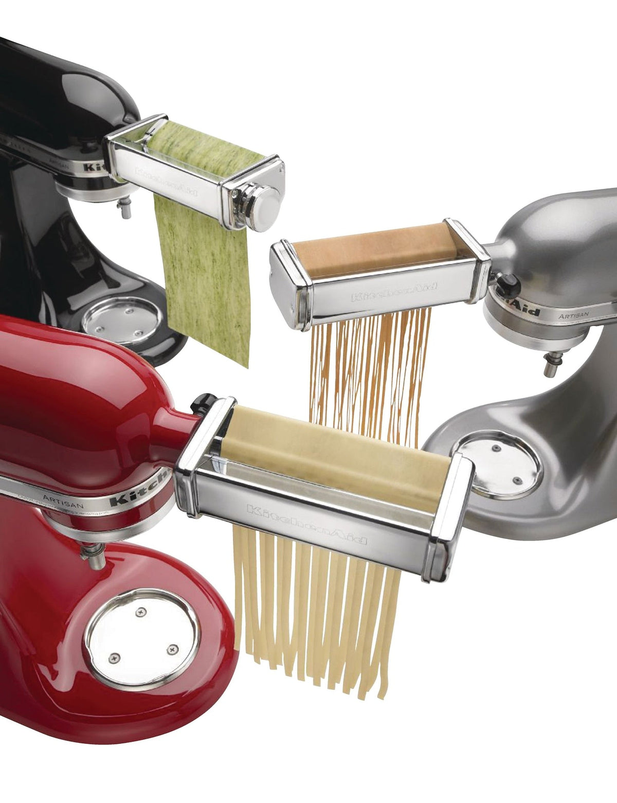 KitchenAid 3-Piece Pasta Roller & Cutter Attachment Set