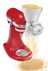 KitchenAid Grain Mill Stand Mixer Attachment with 12 Grind Levels