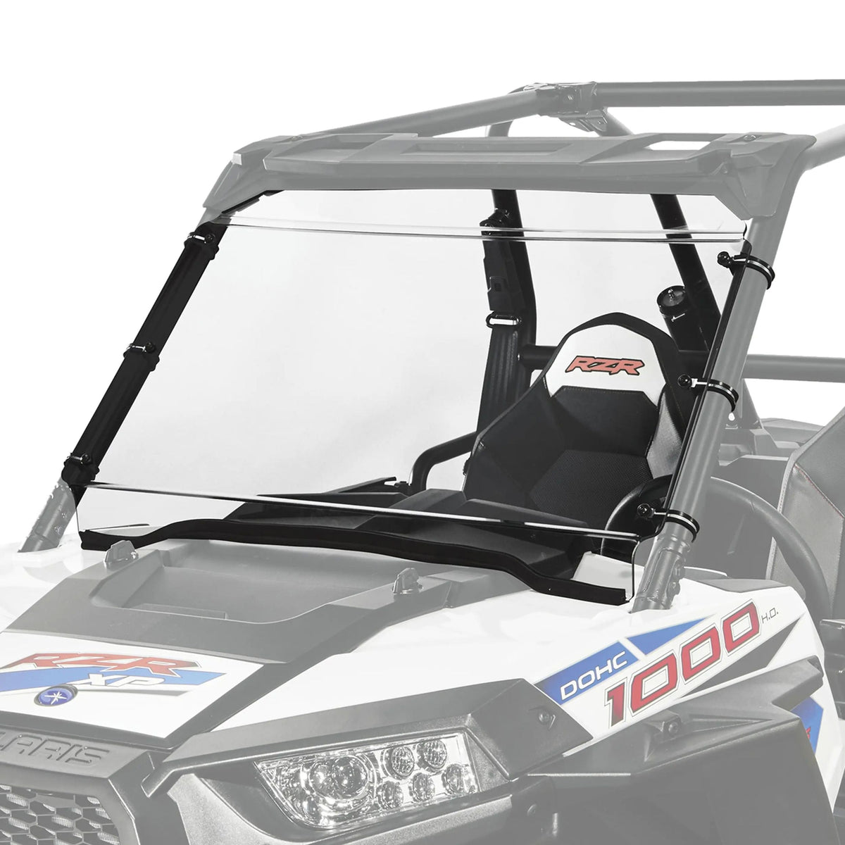 Kolpin Hard Coated Full Fixed UTV Windshield for Polaris RZR 1000