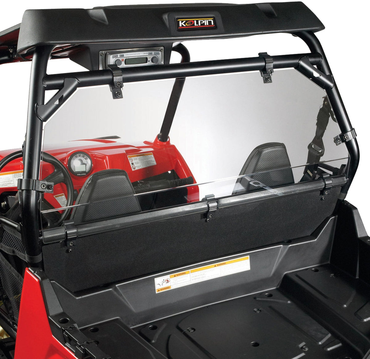 Kolpin UTV Windshield Rear Panel for Polaris RZR 570/800/S 09-10/12-Current