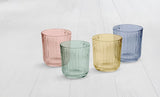 LIBBEY Panello Mixed Colour Rocks Glass Set, 4-pk