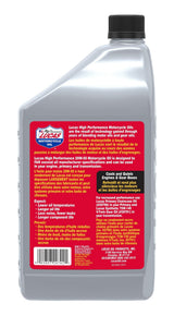Lucas Oil High Performance Synthetic Motorcycle Oil SAE, 946-mL