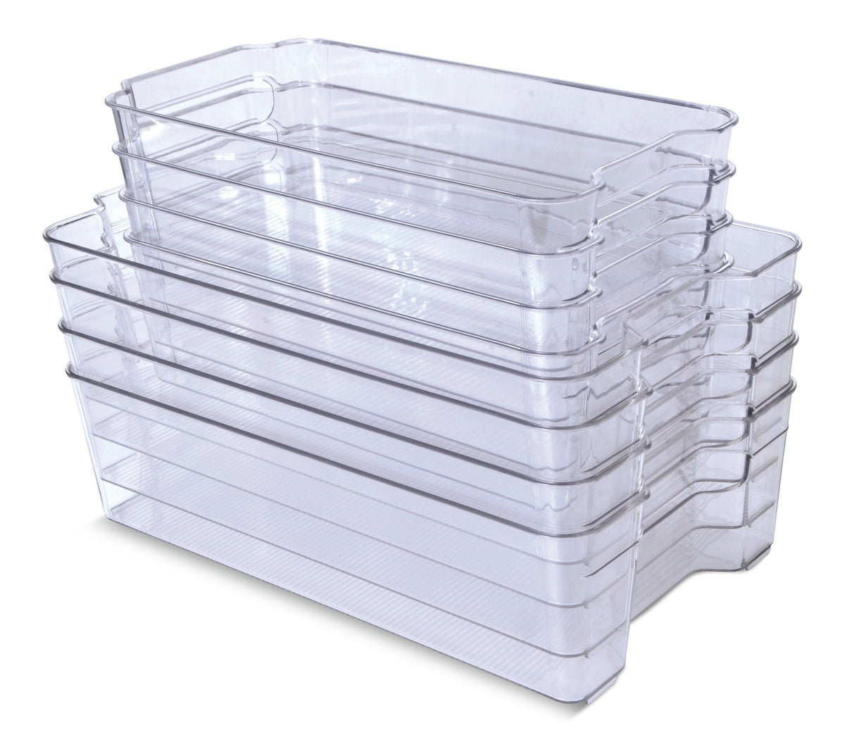 Maison Kleen Clear Organization Bin Set, 8-pc