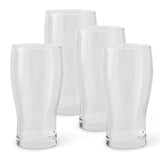 MASTER Chef Beer Glasses Set, 540-mL, Lead-Free, 4-pc