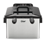 MASTER Chef Deep Fryer with 2 Basket Capacity, Stainless Steel, 4.5-L