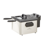 MASTER Chef Deep Fryer with 2 Basket Capacity, Stainless Steel, 4.5-L