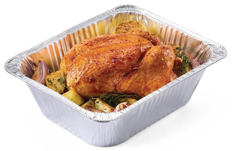 Master Chef Disposable Ultra Half Extra Deep Steam Pan
