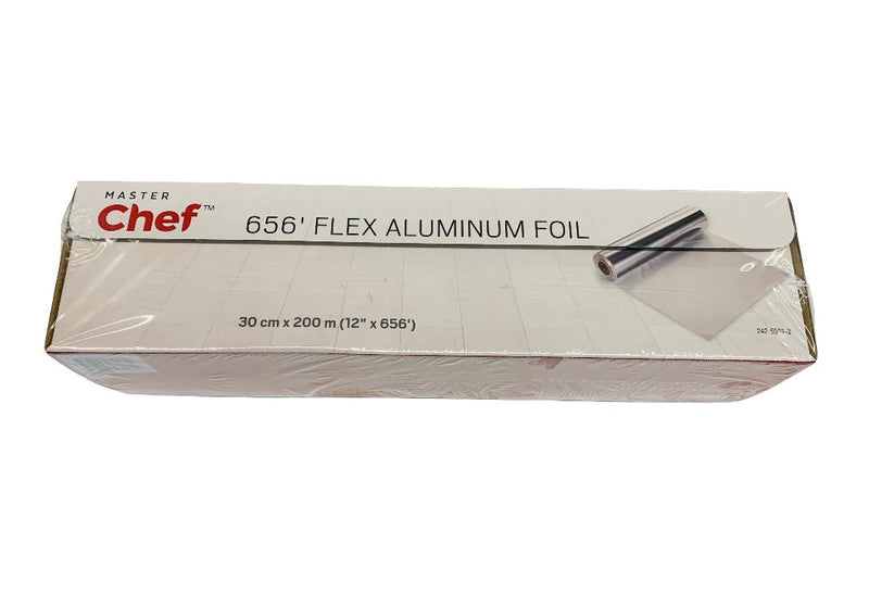 Master Chef Flex Aluminum Foil Roll, 30-cm x 200-m