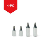 Master Chef Icing Bottle Set with 4 Different Tips, 4-pc