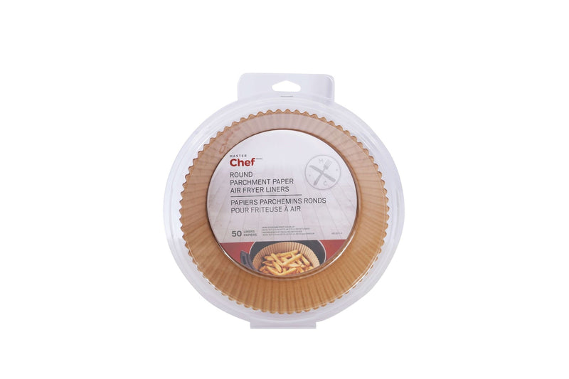 Master Chef Round Air Fryer Liner, 16.5-cm, 50-pk