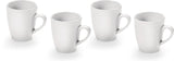 MASTER Chef Stoneware Mug Set, 12-oz, Dishwasher and Microwave Safe, 4-pc