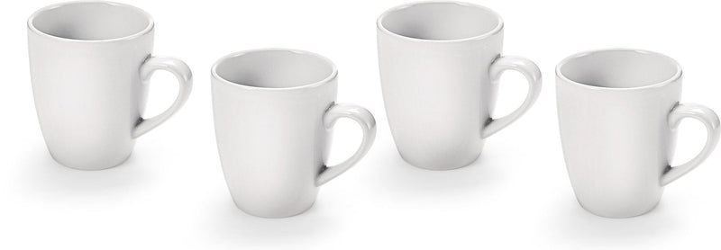 MASTER Chef Stoneware Mug Set, 12-oz, Dishwasher and Microwave Safe, 4-pc