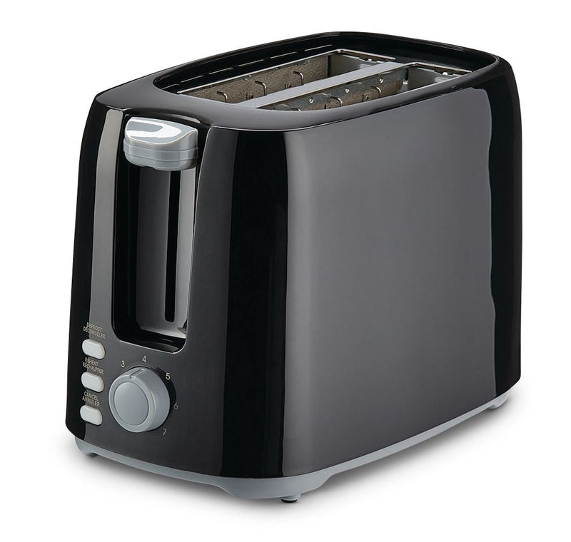 MASTER Chef Wide Slots Toaster with 7 Settings, Black, 2-Slices