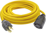 Mastercraft 10AWG, 30A L14-30 Twist Lock Generator Extension Cord, 25-ft