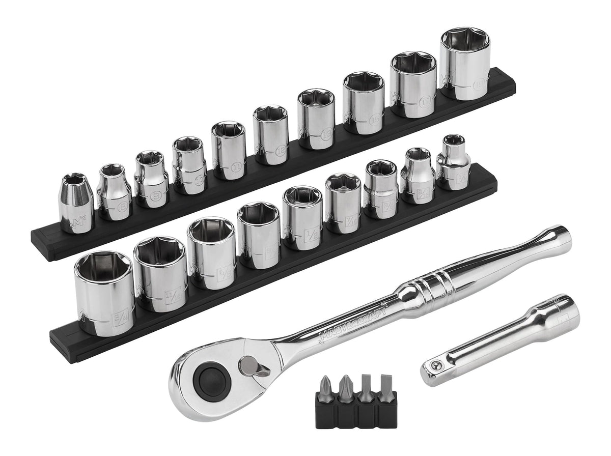 Mastercraft 25 Piece 3/8" Drive Socket Set