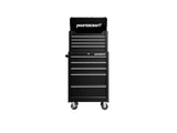 Mastercraft 4-Drawer Tool Storage Chest with Liners, Black, 24-in