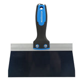 Mastercraft Drywall Patching & Taping Knife with Solvent-Resistant Blue Steel Blade, 8-in