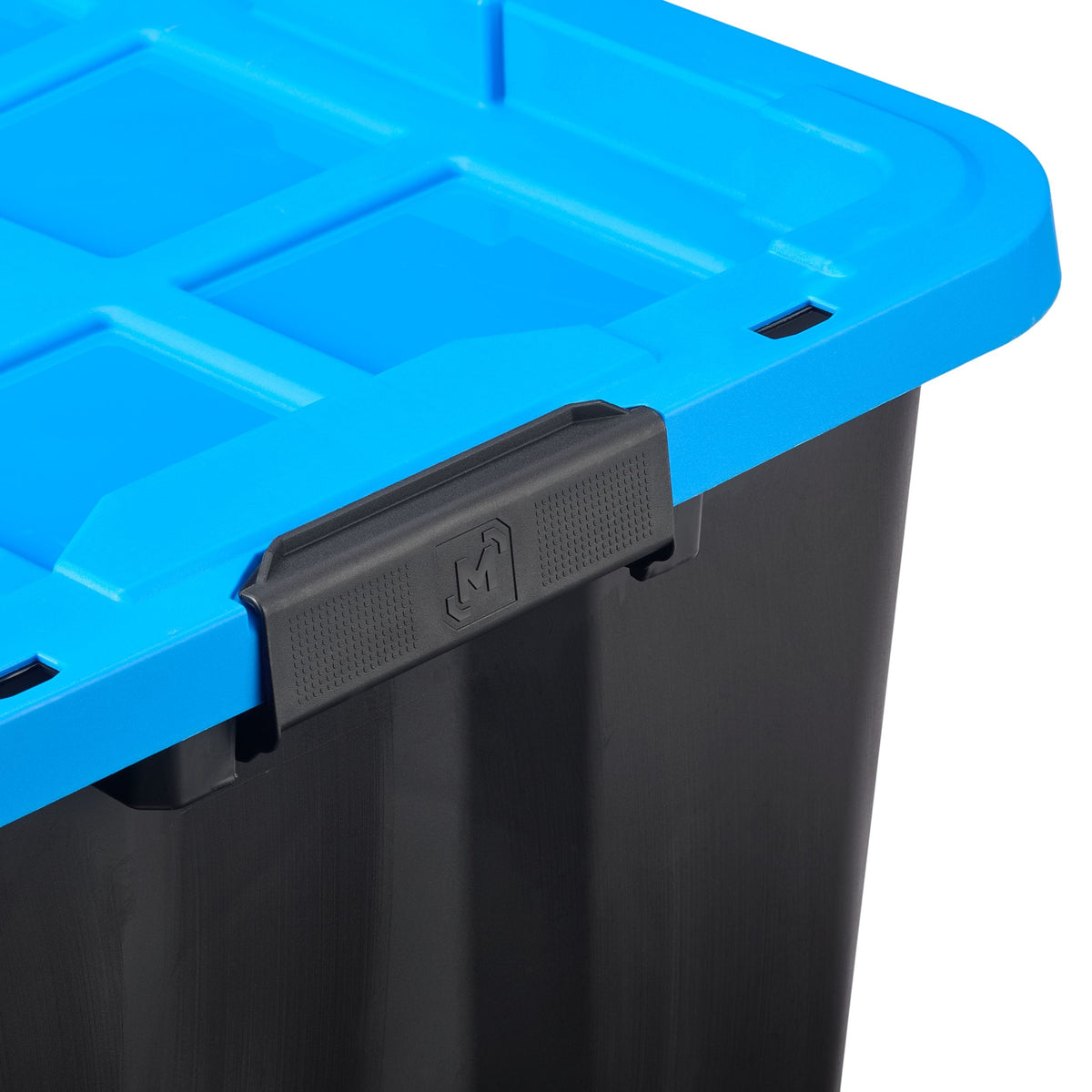 Mastercraft Heavy-Duty Easy Grip Latching Tote, 151.6-L