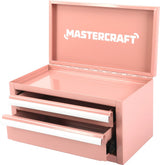 Mastercraft Mini Toolbox with 2 Drawers, Peach