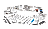 Mastercraft Socket Set, 233-pc, SAE / Metric, Nickel-Chrome Plating