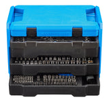 Mastercraft Socket Set, 270-pc, SAE / Metric, CRV, Nickel-Chrome Plating
